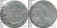 Монета 1762 – 1796 Екатерина II 1 гривенник Серебро 1795