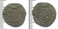 Монета 1762 – 1796 Екатерина II 1 полушка Медь 1778