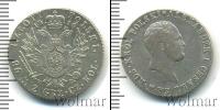 Монета 1801 – 1825 Александр I 1 злотый Серебро 1818
