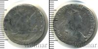 Монета 1762 – 1796 Екатерина II 15 копеек Серебро 1785