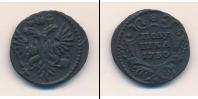 Монета 1730 – 1740 Анна Иоанновна 1 полушка Медь 1730
