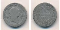 Монета 1825 – 1855 Николай I 1 злотый Серебро 1827