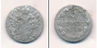 Монета 1801 – 1825 Александр I 5 грошей Серебро 1823
