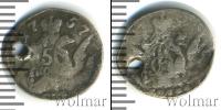 Монета 1741 – 1761 Елизавета Петровна 5 копеек Серебро 1757