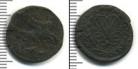 Монета 1741 – 1761 Елизавета Петровна 1 полушка Медь 1758
