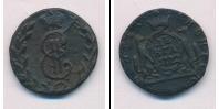 Монета 1762 – 1796 Екатерина II 1 деньга Медь 1772