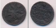 Монета 1730 – 1740 Анна Иоанновна 1 полушка Медь 1738