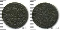 Монета 1730 – 1740 Анна Иоанновна 1 полушка Медь 1731