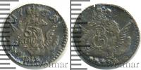 Монета 1741 – 1761 Елизавета Петровна 5 копеек Серебро 1761