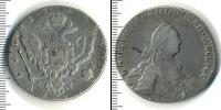 Монета 1762 – 1796 Екатерина II 1 рубль Серебро 1769
