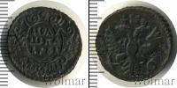 Монета 1730 – 1740 Анна Иоанновна 1 полушка Медь 1731