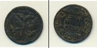 Монета 1730 – 1740 Анна Иоанновна 1 полушка Медь 1736