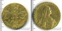Монета 1762 – 1796 Екатерина II 10 рублей Золото 1769