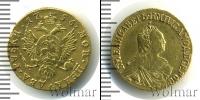 Монета 1741 – 1761 Елизавета Петровна 2 рубля Золото 1756