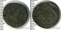 Монета 1741 – 1761 Елизавета Петровна 1 полушка Медь 1759
