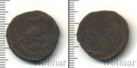 Монета 1741 – 1761 Елизавета Петровна 1 деньга Медь 1759