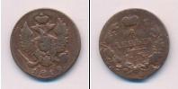 Монета 1801 – 1825 Александр I 1 деньга Медь 1812