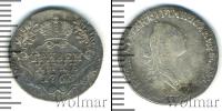 Монета 1762 – 1796 Екатерина II 1 гривенник Серебро 1766