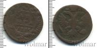 Монета 1730 – 1740 Анна Иоанновна 1 деньга Медь 1735