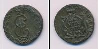 Монета 1762 – 1796 Екатерина II 1 деньга Медь 1772