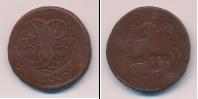 Монета 1741 – 1761 Елизавета Петровна 2 копейки Медь 1759