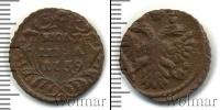 Монета 1730 – 1740 Анна Иоанновна 1 полушка Медь 1739