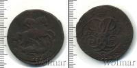 Монета 1741 – 1761 Елизавета Петровна 2 копейки Медь 1761