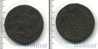 Монета 1741 – 1761 Елизавета Петровна 2 копейки Медь 1760