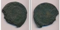Монета 1762 – 1796 Екатерина II 5 копеек Медь 1784