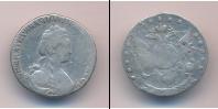 Монета 1762 – 1796 Екатерина II 15 копеек Серебро 1778