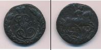 Монета 1762 – 1796 Екатерина II 1 копейка Медь 1795