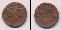 Монета 1730 – 1740 Анна Иоанновна 1 полушка Медь 1738