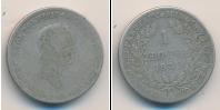 Монета 1825 – 1855 Николай I 1 злотый Серебро 1832