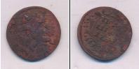 Монета 1730 – 1740 Анна Иоанновна 1 полушка Медь 1739