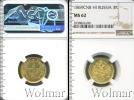 Монета 1855 – 1881 Александр II 3 рубля Золото 1869