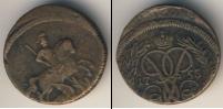 Монета 1741 – 1761 Елизавета Петровна 1 деньга Медь 1758
