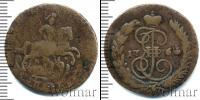 Монета 1762 – 1796 Екатерина II 1 копейка Медь 1764