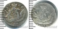 Монета 1741 – 1761 Елизавета Петровна 5 копеек Серебро 1756