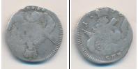 Монета 1741 – 1761 Елизавета Петровна 5 копеек Серебро 1755