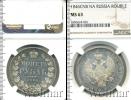 Монета 1825 – 1855 Николай I 1 рубль Серебро 1846