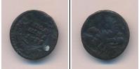Монета 1730 – 1740 Анна Иоанновна 1 полушка Медь 1731