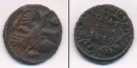 Монета 1730 – 1740 Анна Иоанновна 1 полушка Медь 1739