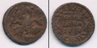 Монета 1730 – 1740 Анна Иоанновна 1 полушка Медь 1738