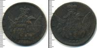 Монета 1741 – 1761 Елизавета Петровна 1 копейка Медь 1755