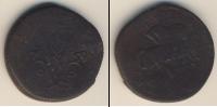 Монета 1741 – 1761 Елизавета Петровна 1 деньга Медь 1759