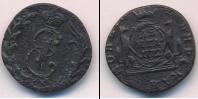 Монета 1762 – 1796 Екатерина II 1 деньга Медь 1772