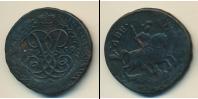 Монета 1741 – 1761 Елизавета Петровна 2 копейки Медь 1759