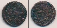 Монета 1730 – 1740 Анна Иоанновна 1 полушка Медь 1731
