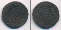Монета 1762 – 1796 Екатерина II 1 деньга Медь 1772