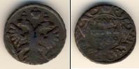 Монета 1730 – 1740 Анна Иоанновна 1 полушка Медь 1739